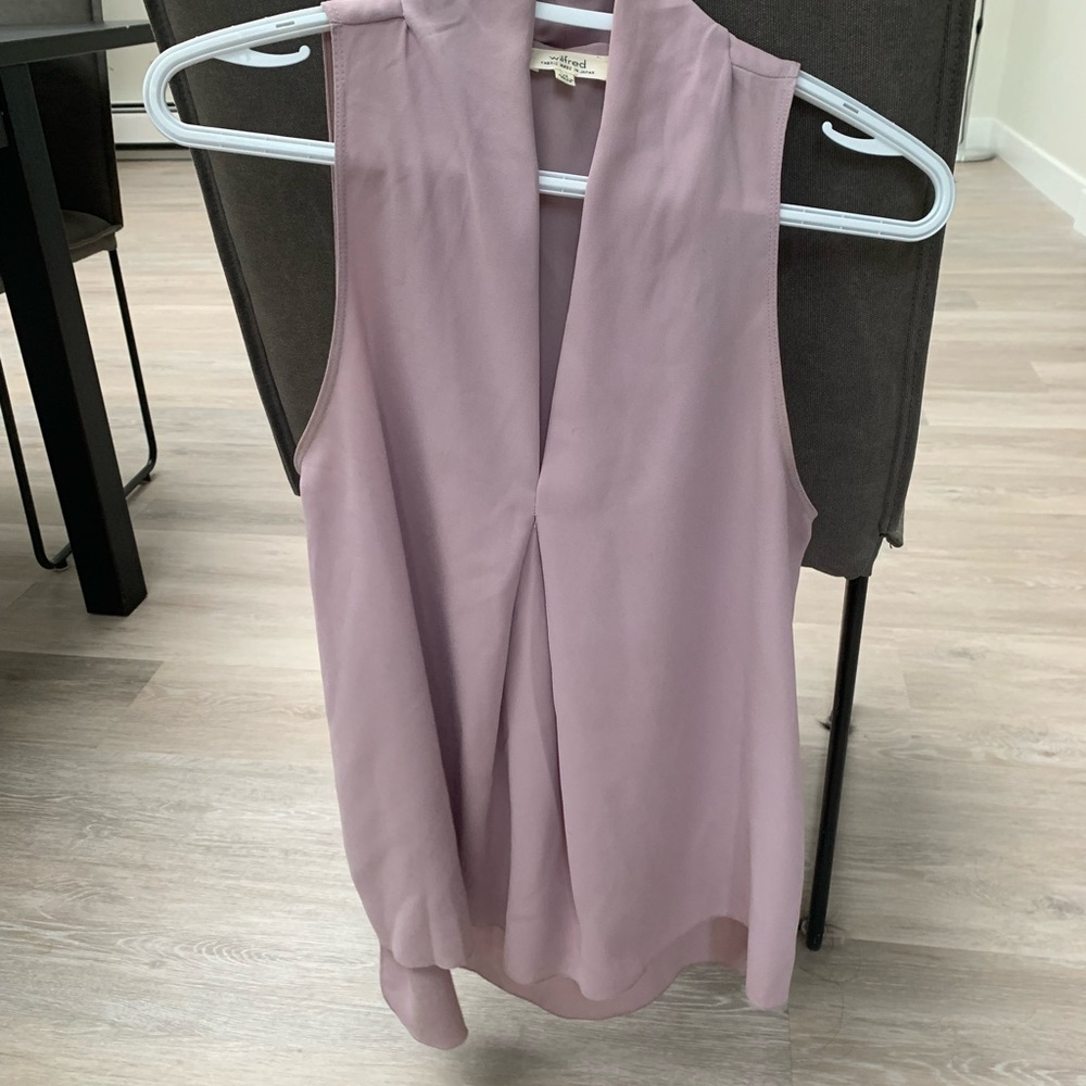 Wilfred lilac blouse